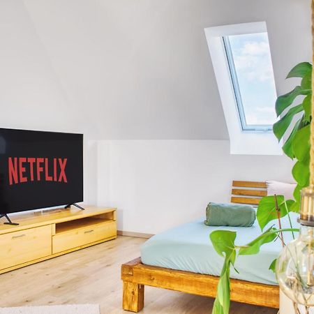 Luxus Apartment! Kueche, Balkon, Netflix, Parkplatz - 8 Personen Ilmmunster 외부 사진